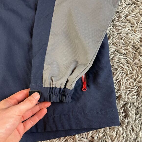 Footjoy Quarter Zip Sweater Mens Extra Large XL Blue Golf Stretch Pullover Logo - Picture 9 of 16